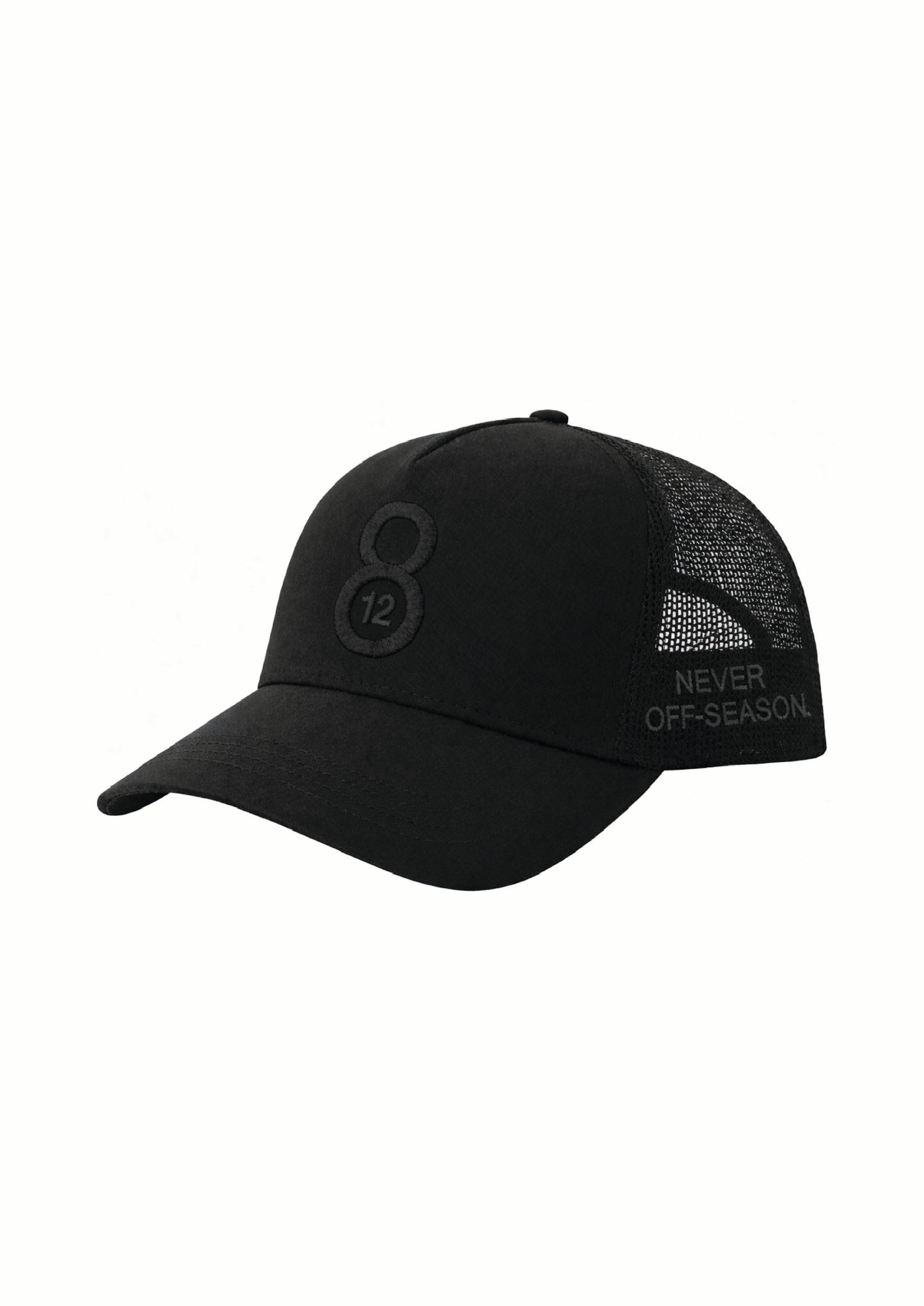 12.8 LOGO CAP BLACK/BLACK