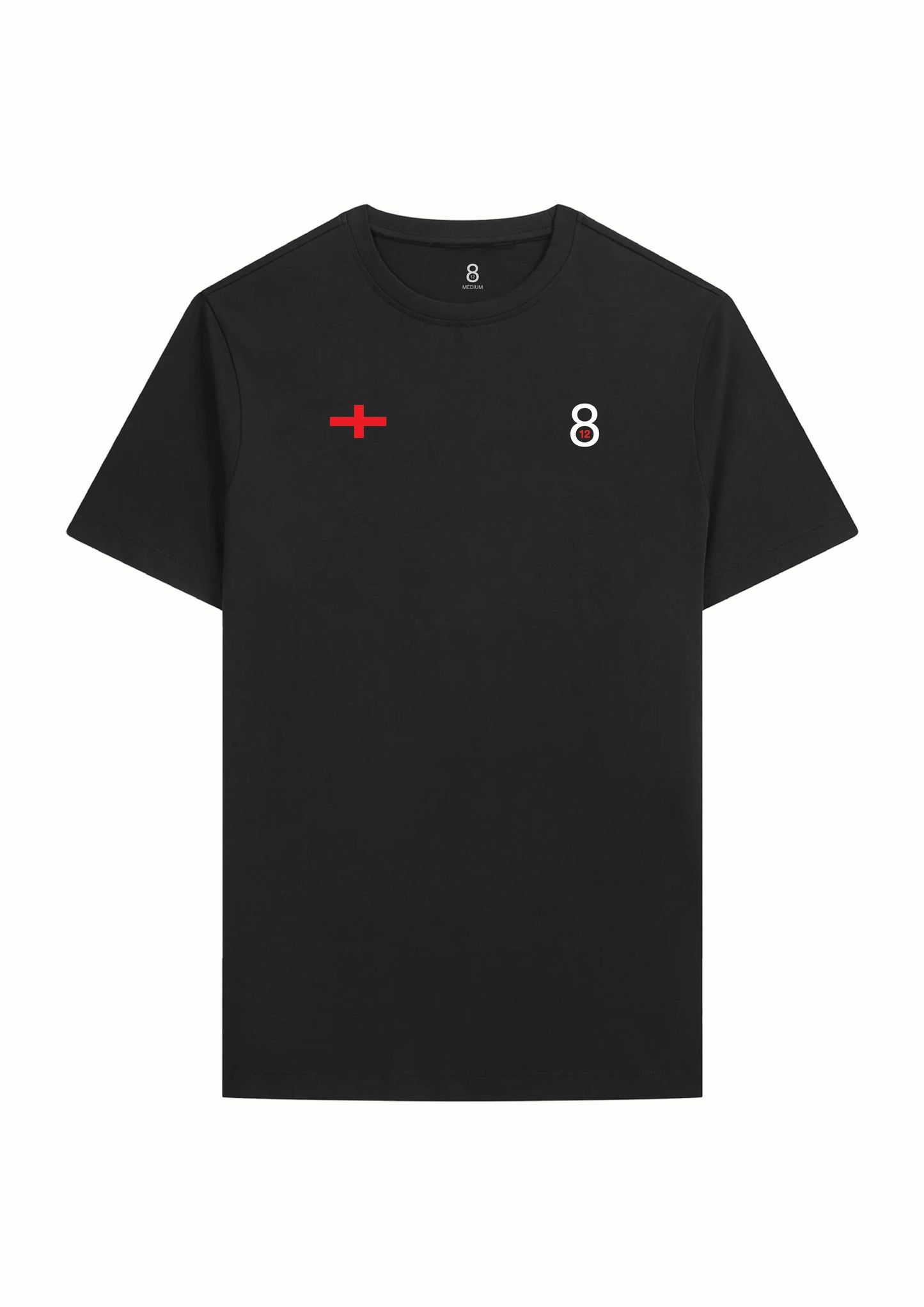 NEVER OFF-SEASON. ENG TEE BLACK