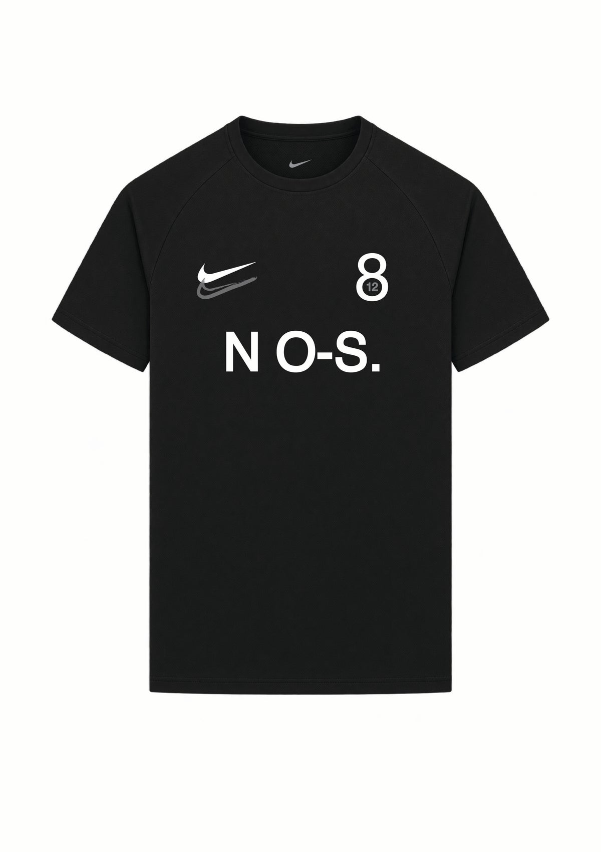 12.8 JERSEY BLACK