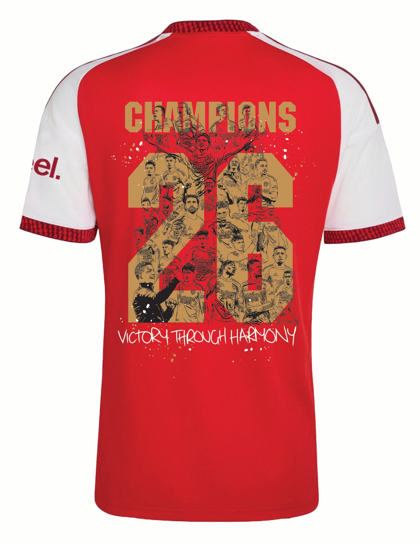 DODICI OTTO X ARSENAL CHAMPIONS 25/26 JERSEY