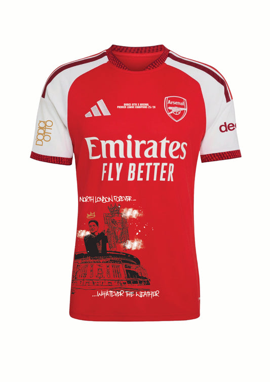 DODICI OTTO X ARSENAL CHAMPIONS 25/26 JERSEY