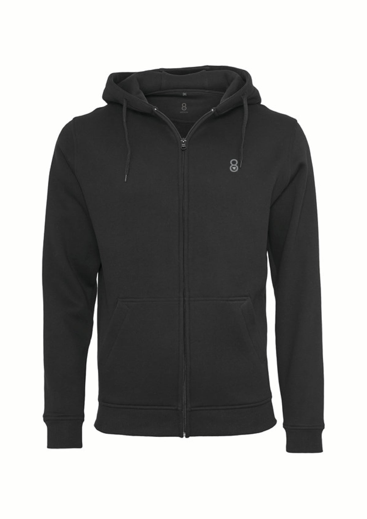 NEVER OFF-SEASON. ZIP HOODIE BLACK