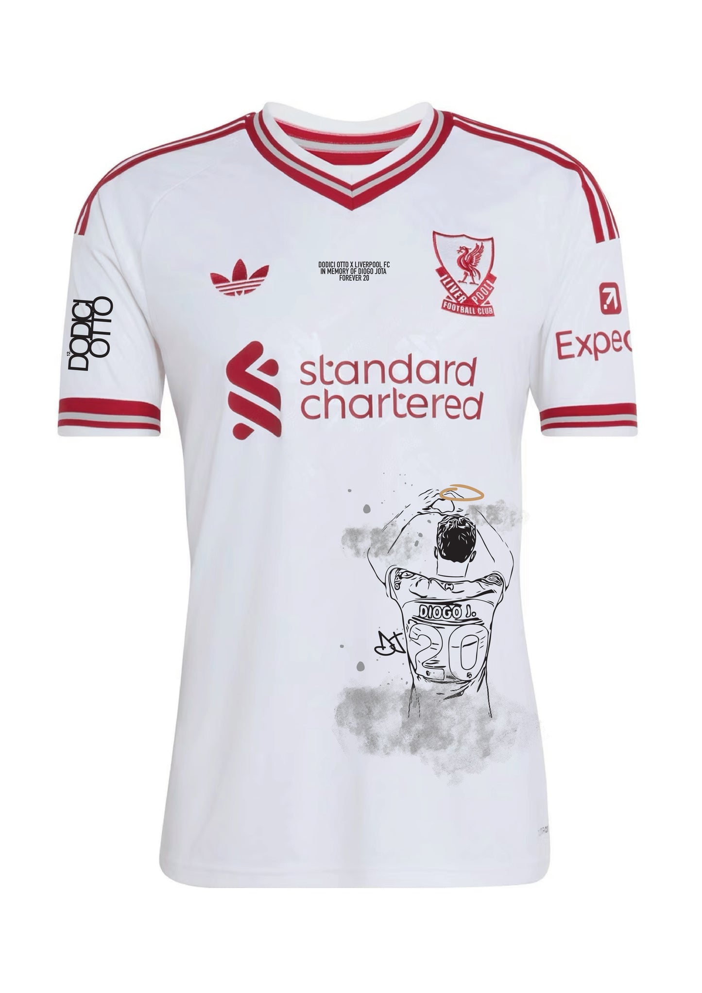DODICI OTTO X LIVERPOOL DJ20 TRIBUTE JERSEY