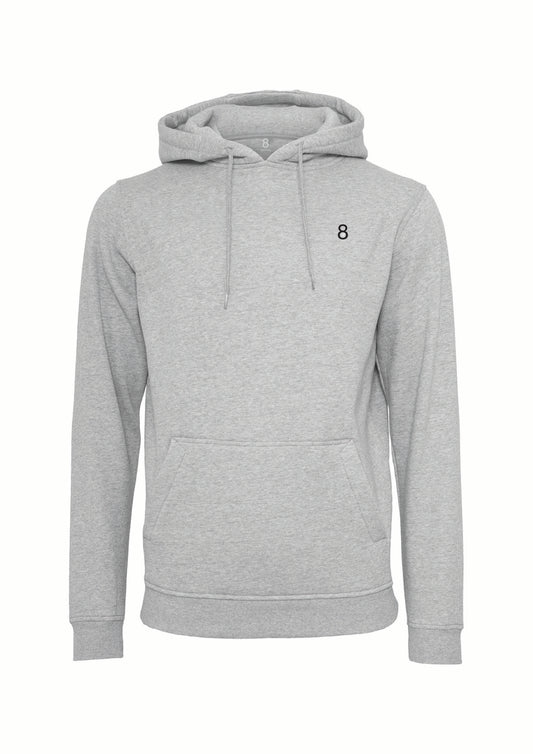 NEVER OFF-SEASON. HOODIE GREY