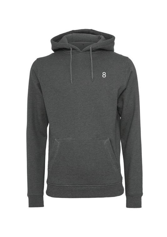 NEVER OFF-SEASON. HOODIE CHARCOAL