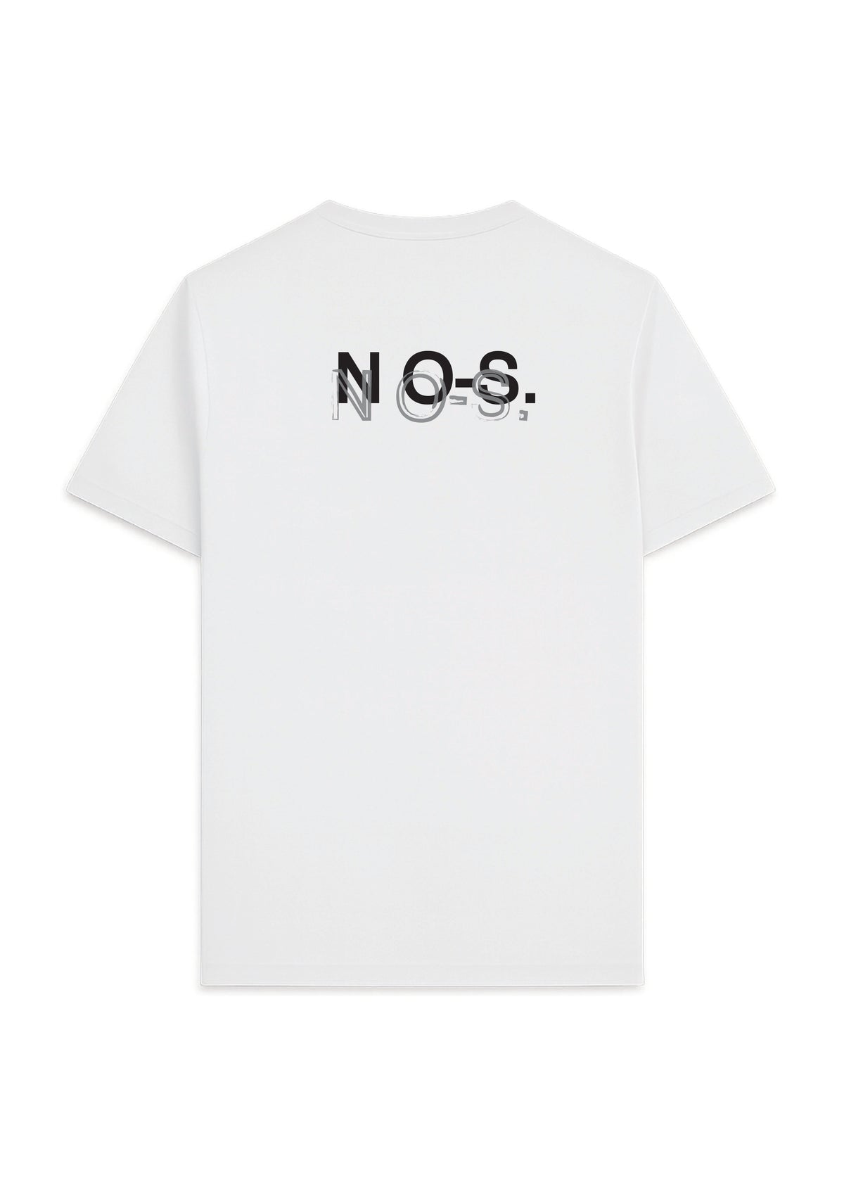 N O-S. TEE WHITE