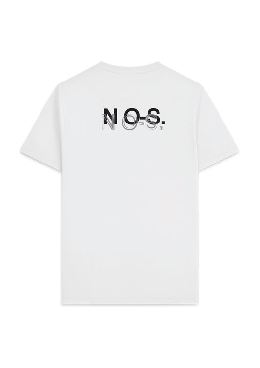 N O-S. TEE WHITE